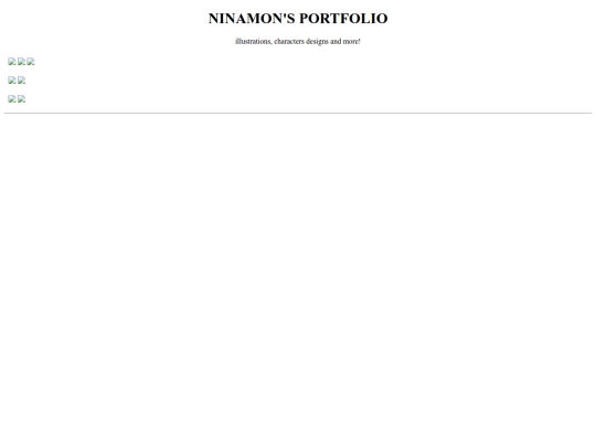 Portfolio page screenshot