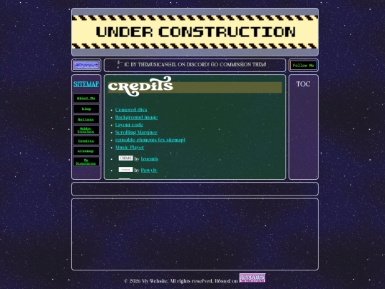 credits screenshot