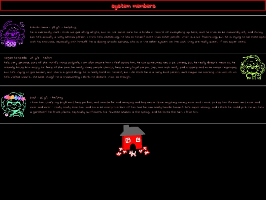 system screenshot
