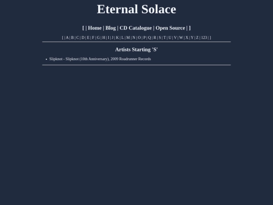 catalogue/catalogue_s screenshot
