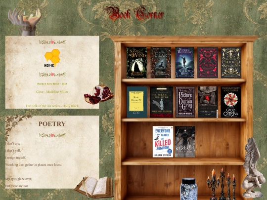 book-corner screenshot