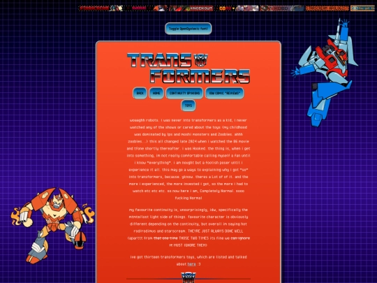 shrines/transformers screenshot