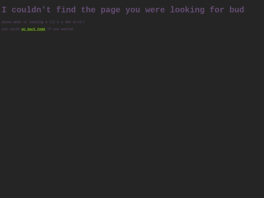 not_found screenshot
