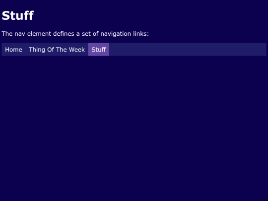Stuff screenshot