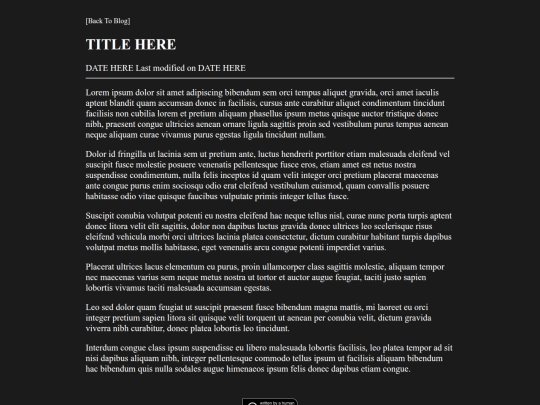 Blog/posttemplate screenshot