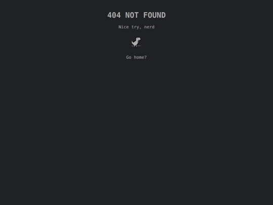 not_found screenshot