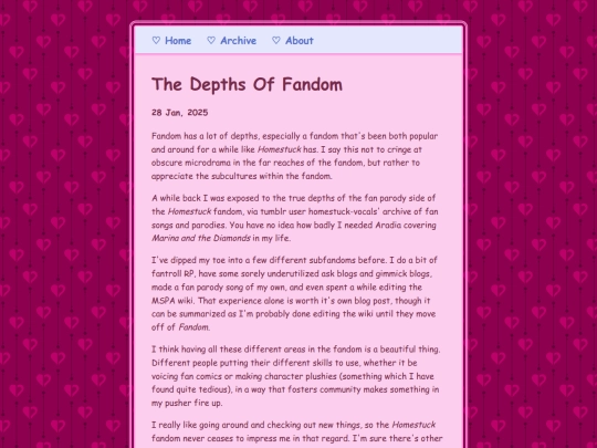 blog/posts/2025-01-28-The-Depths-Of-Fandom screenshot