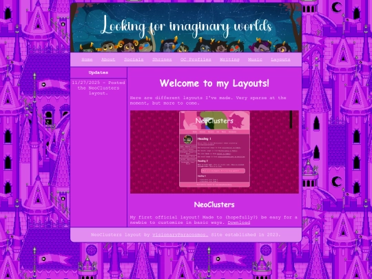 layouts screenshot