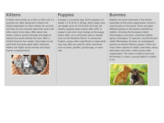 Bootstrap/grid_starter screenshot