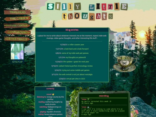 blog screenshot
