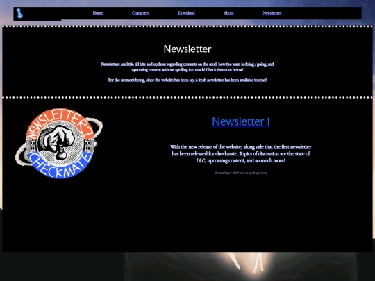 Newsletters screenshot