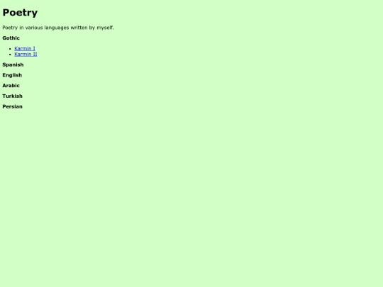 poetry screenshot
