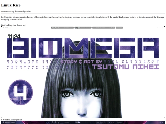 Ricing screenshot