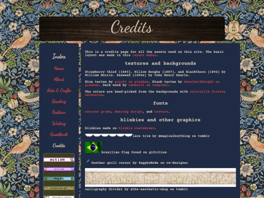bibliography screenshot