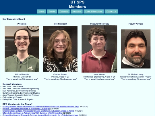 members screenshot