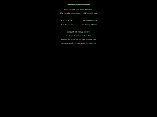 tsc screenshot
