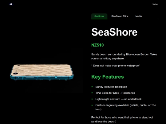 buy/models screenshot