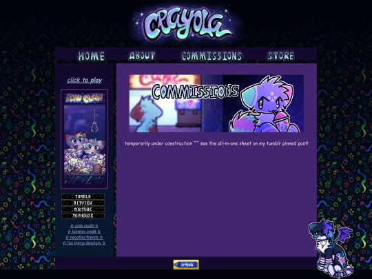 commissions screenshot
