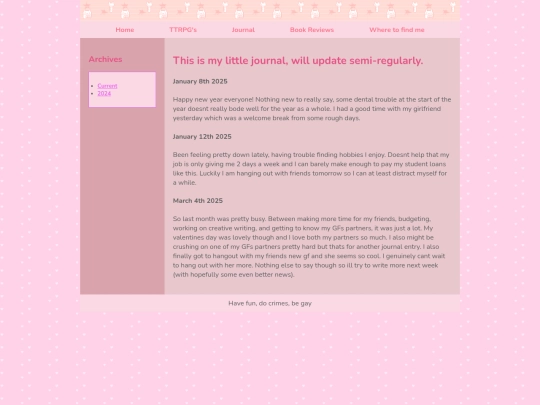 Journal/Journal screenshot