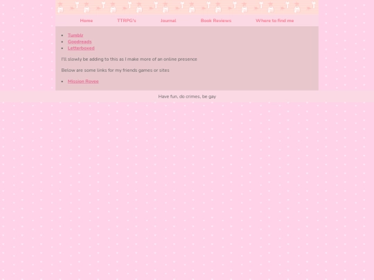 wheretofindme/mylinks screenshot