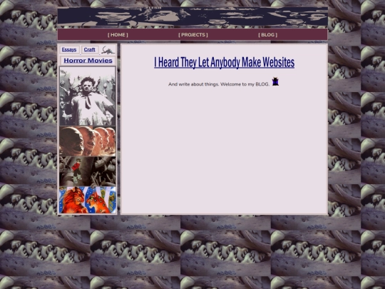 BLOG screenshot