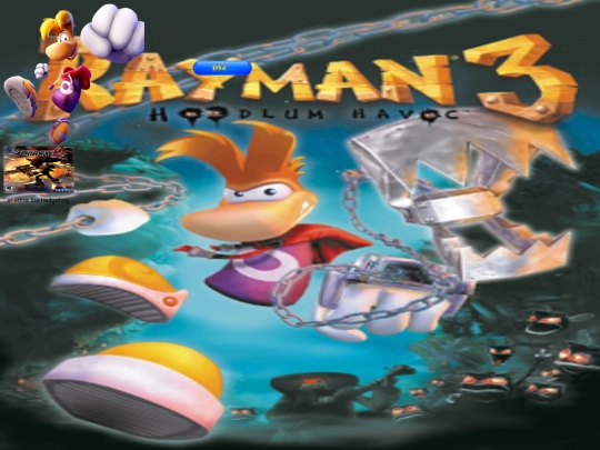 rayman/coco bandicoot/ps2 screenshot