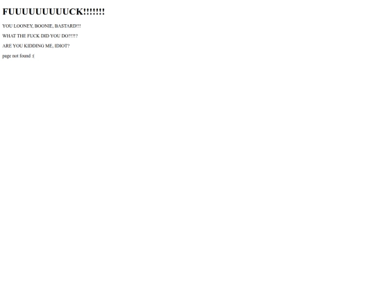 not_found screenshot
