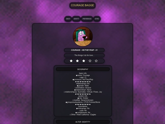 courage screenshot