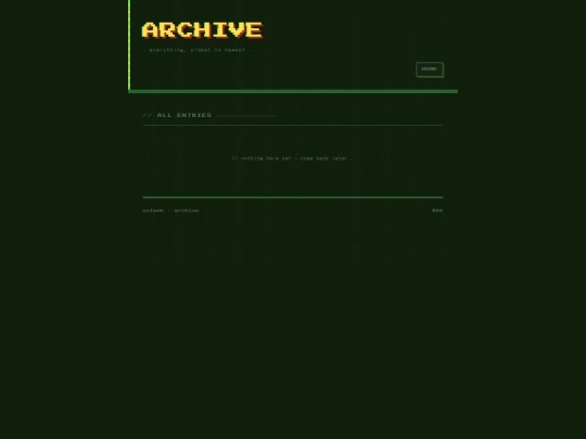 archive screenshot