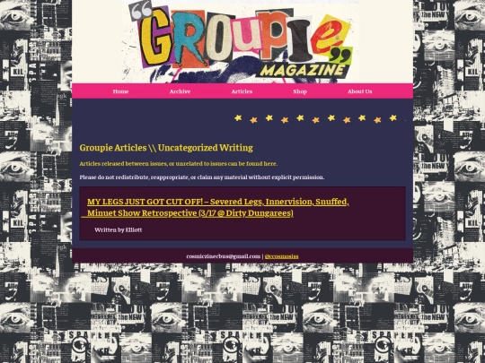 articles screenshot