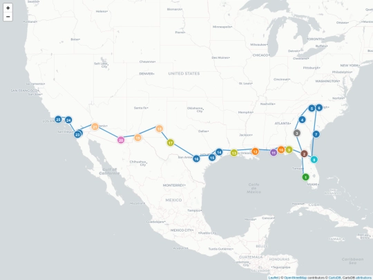 trip-map screenshot