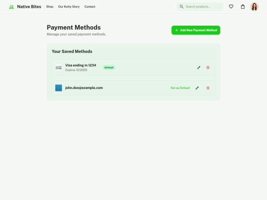 Paymentmethod screenshot