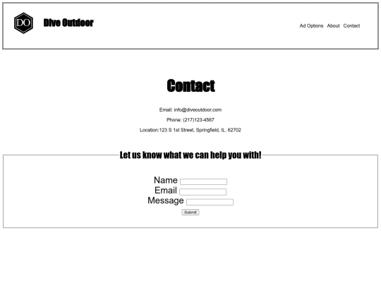 Contact screenshot