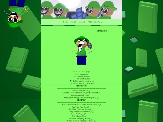 kinlist screenshot
