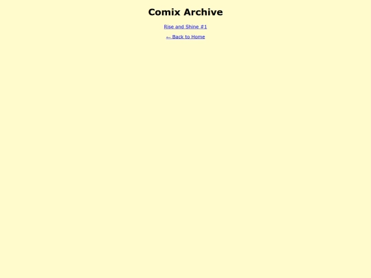 Comics screenshot