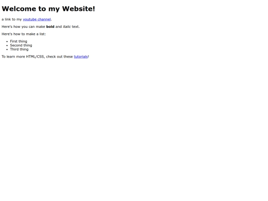 index screenshot