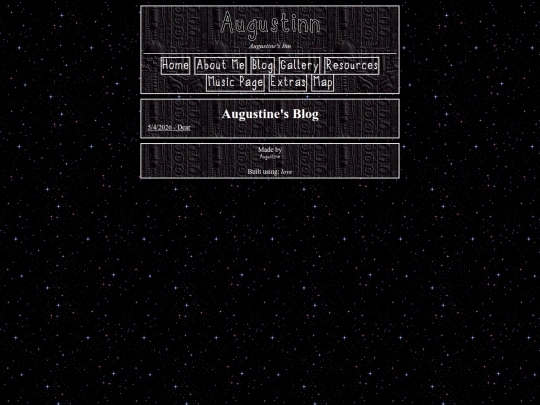 blog screenshot