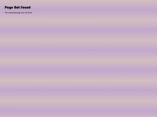 not_found screenshot