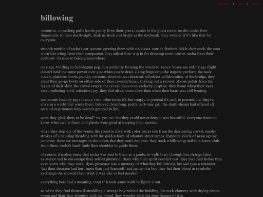 scenes/billowing screenshot