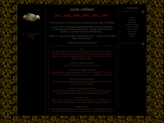 scentcabinet screenshot