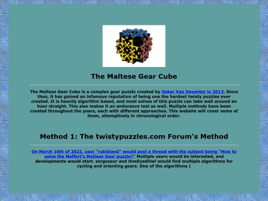 twistypuzzles/maltesegearcube screenshot