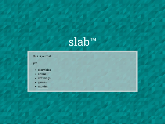 journal screenshot