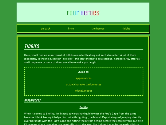 loz/fhtidbits screenshot