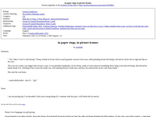 fanfictionarchive.html/in paper rings in screenshot