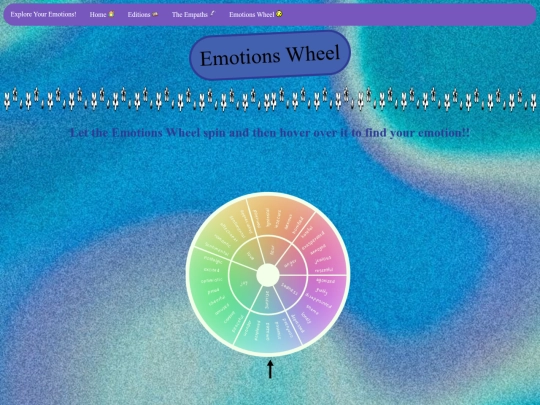 Emotionwheel screenshot