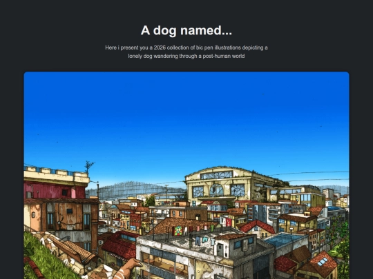 a dog named screenshot