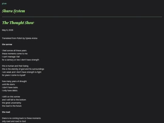 blog/the-thought-show screenshot