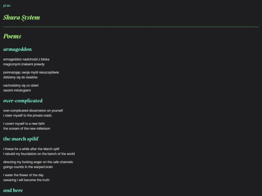poems screenshot