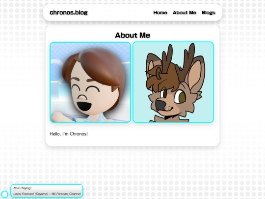 aboutme screenshot