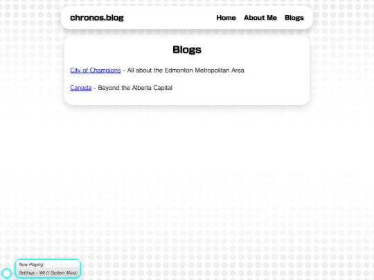 blogs screenshot